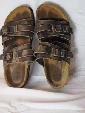 NAOT Mens Sandals. Newish soles